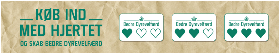 Dyrevelfærdsmærket i samarbejde med DOSO